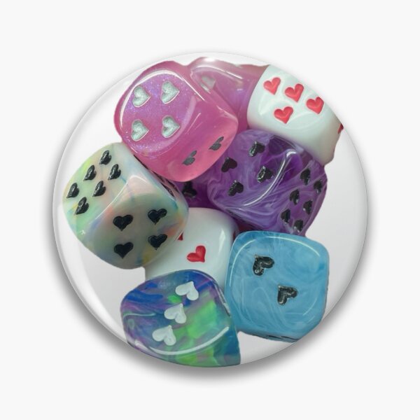 Item preview, colorful dice  designed and sold by Abbeys-Shop.