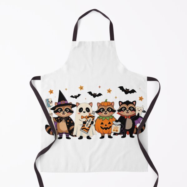 Item preview, Cute Raccoon Halloween Dental Squad Funny Tooth Hygienist designed and sold by CF_VintageDesign.