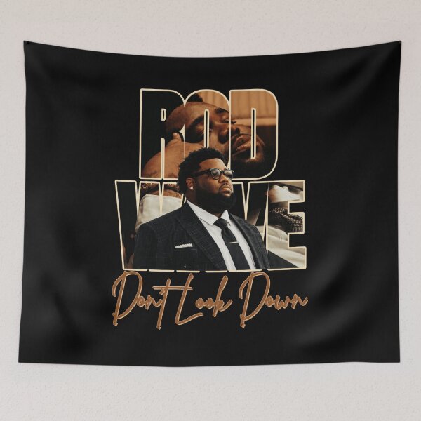 Item preview, Rod Wave Don't Look Down Retro Rap Aesthetic designed and sold by Elroy18M.
