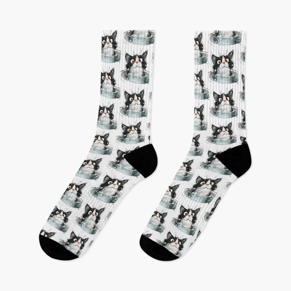 Item preview, Cat | Black & White Cat | Minimal Pet Aesthetic Art designed and sold by Mandayartstudio.