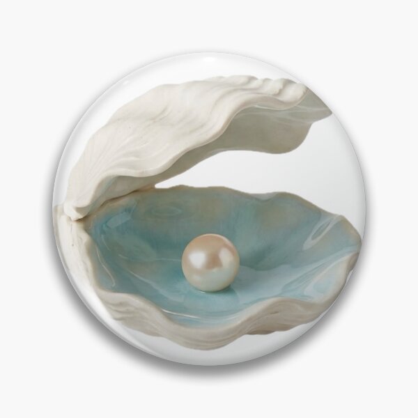 Item preview, blue and white shell designed and sold by Abbeys-Shop.