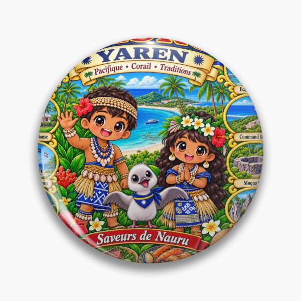 Item preview, Nauru Yaren – Kawaii, Pacific, Island Culture and Flavors of Nauru Journey designed and sold by Cifi64.