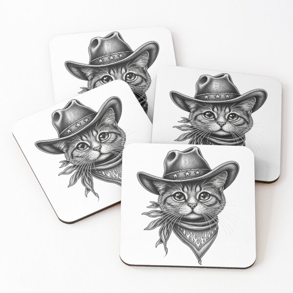 Item preview, Cowboy Cat Outlaw designed and sold by Mindful56.