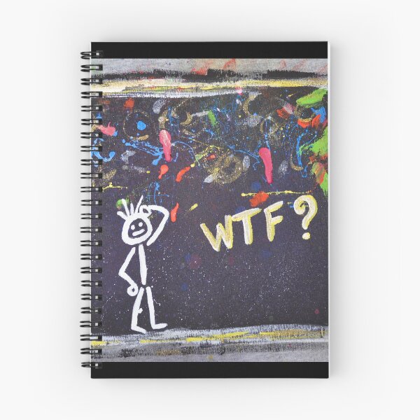 Item preview, WTF? - Expressive, funny, and chaotic art designed and sold by Graffystyle.