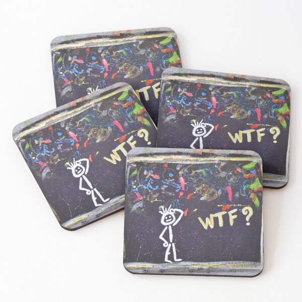 Artikelvorschau, WTF? – Ausdrucksstarke, witzige und chaotische Kunst entworfen und verkauft von Graffystyle.