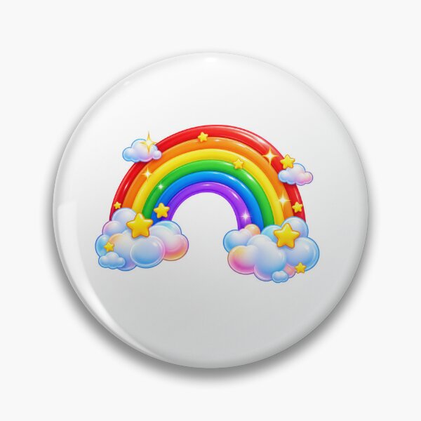 Item preview, Simple Colorful Rainbow Sticker designed and sold by Sari Ramayani.