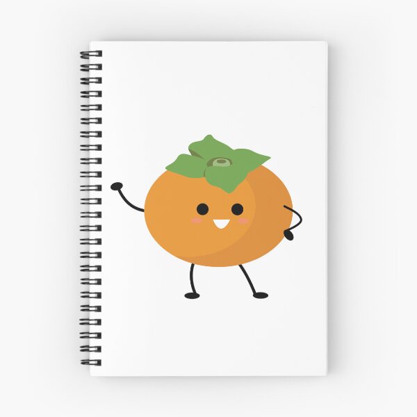Item preview, Cute Kawaii Persimmon Fruit Mascot Vector designed and sold by paolboa.