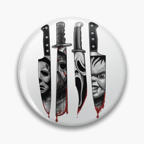 Item preview, Horror Icons Bloody Knife Art designed and sold by Vicky021.