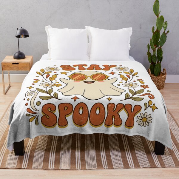 Item preview, Stay Spooky Ghost Retro Funny Halloween designed and sold by RareBunny.