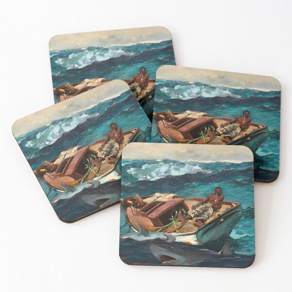 Item preview, The Gulf Stream Reimagined – Black Sailor Against the Sea designed and sold by Examine the Past.