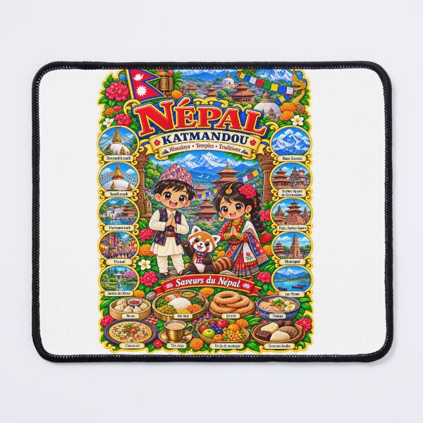 Item preview, Nepal Kathmandu – Kawaii Trip, Himalayas, Temples and Flavors of Nepal designed and sold by Cifi64.