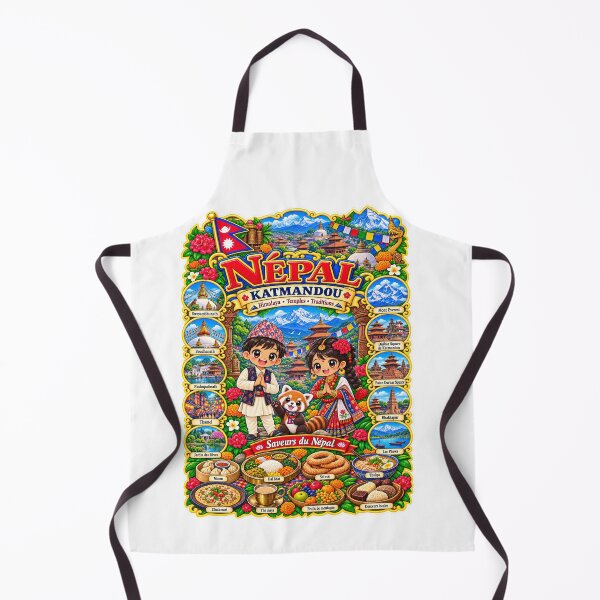 Item preview, Nepal Kathmandu – Kawaii Trip, Himalayas, Temples and Flavors of Nepal designed and sold by Cifi64.