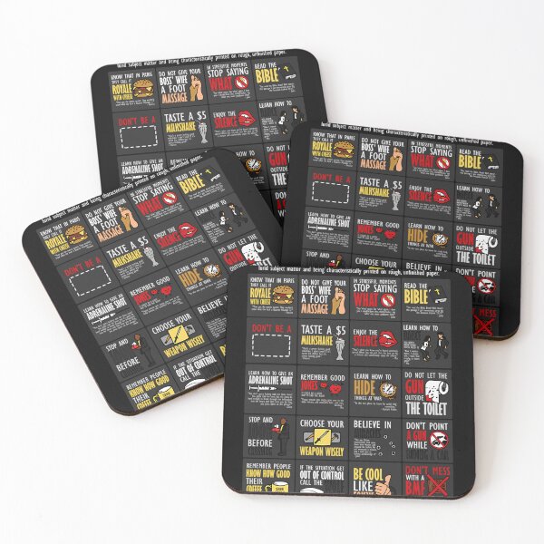 Item preview, 20 Lessons From Tarantino Pulp designed and sold by kevin-ayo.
