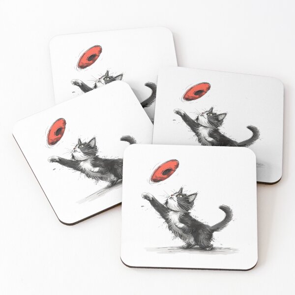 Item preview, Cat | Black & White Cat | Minimal Pet Aesthetic Art designed and sold by Mandayartstudio.