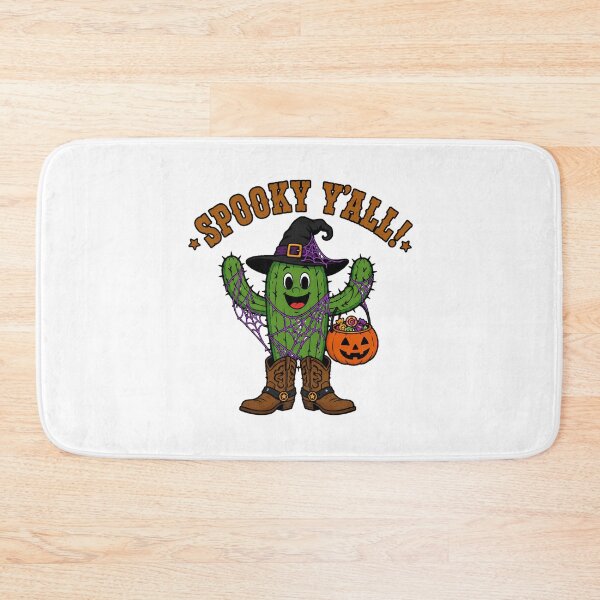 Item preview, Spooky Yall Halloween Cactus Southern Country Cowboy designed and sold by chattsuede.