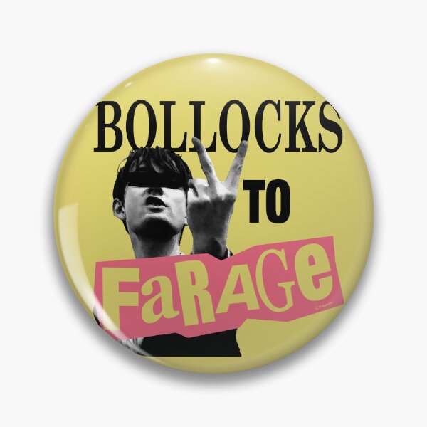 Item preview, BOLLOCKS TO FARAGE designed and sold by Paparaw.