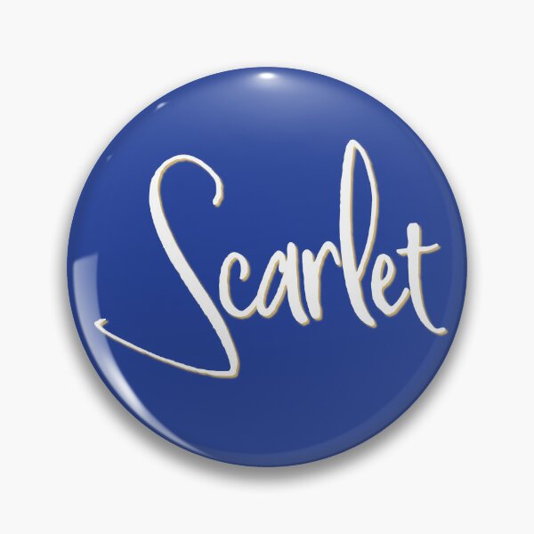 Item preview, SCARLET personalized type design designed and sold by CharlottePlaceArt.