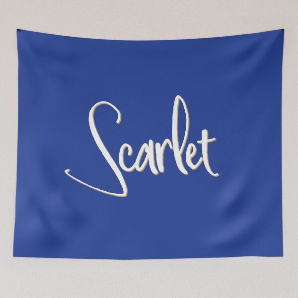 Item preview, SCARLET personalized type design designed and sold by CharlottePlaceArt.