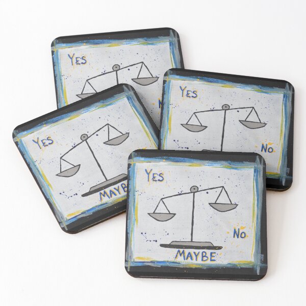 Item preview, Yes, no, maybe - The art of playful indecision designed and sold by Graffystyle.