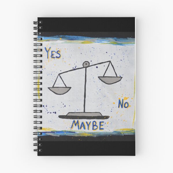 Item preview, Yes, no, maybe - The art of playful indecision designed and sold by Graffystyle.
