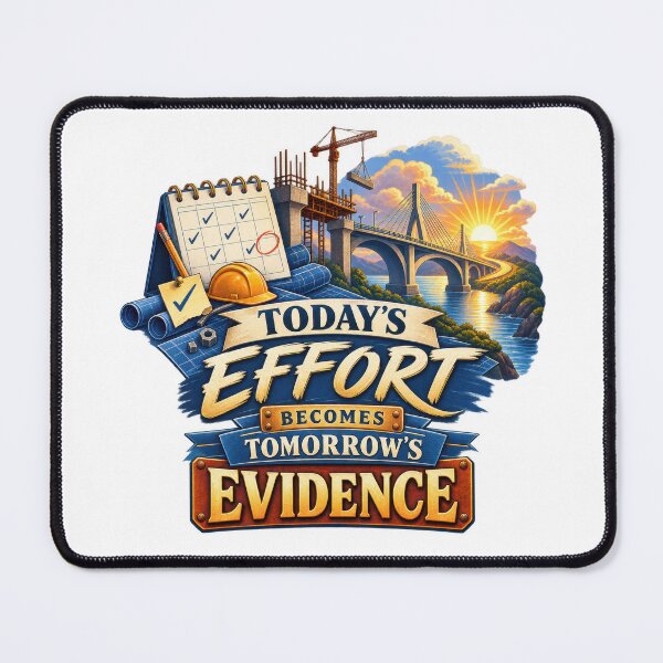 Item preview, Today’s Effort Becomes Tomorrow’s Evidence designed and sold by Mosslume Studio.