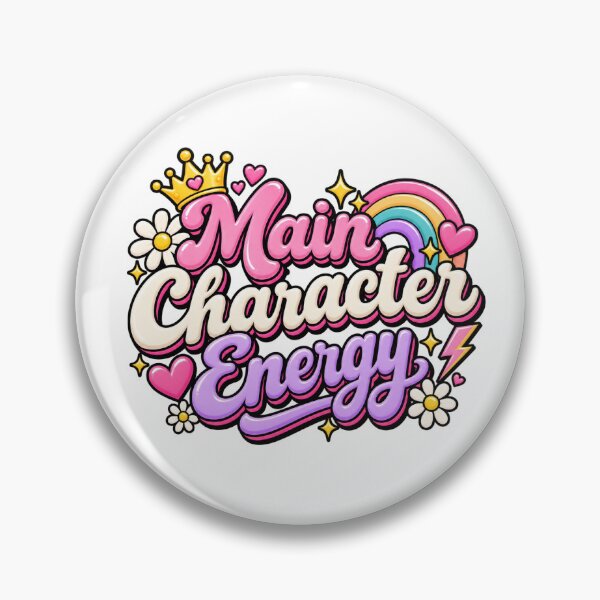 Item preview, Main Character Energy designed and sold by doddle&bloom.