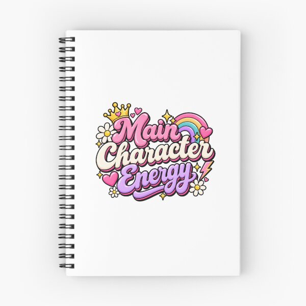 Item preview, Main Character Energy designed and sold by doddle&bloom.