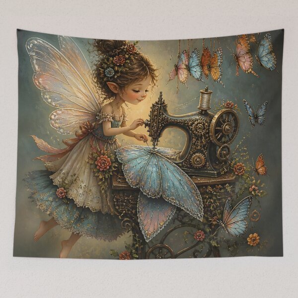 Item preview, Fairy Sewing Butterfly Wings designed and sold by sigmaartstudio.
