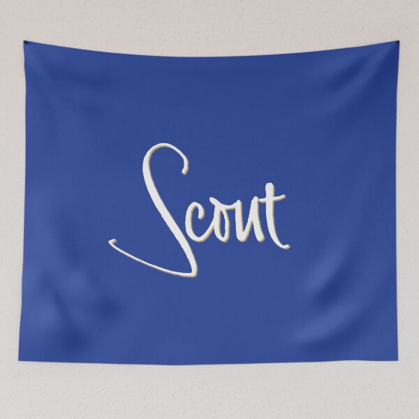 Item preview, SCOUT personalized type design designed and sold by CharlottePlaceArt.