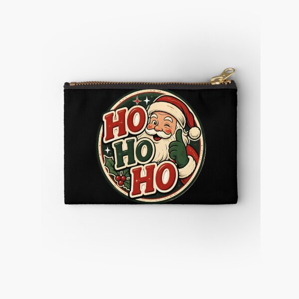 Item preview, Ho Ho Ho Vintage Retro Badge Christmas Design designed and sold by KristenosNehk.