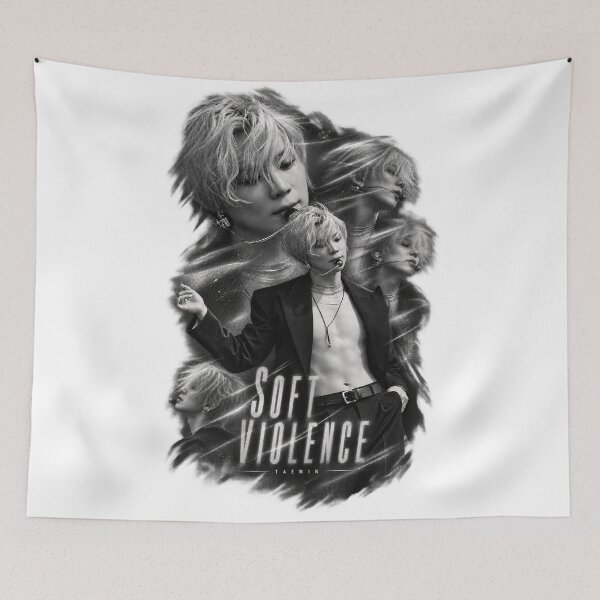Item preview, Taemin Soft Violence Blonde Smoky Collage Artwork | TAEMate Aesthetic designed and sold by Valeree Store.