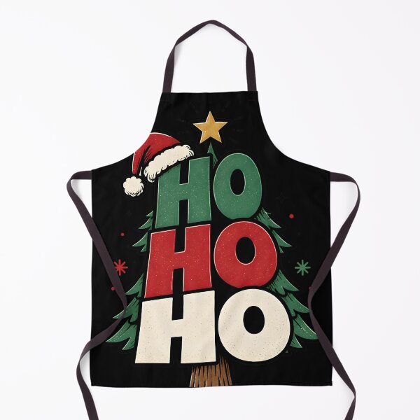 Item preview, Ho Ho Ho Creative Quote Shape Christmas Design designed and sold by KristenosNehk.