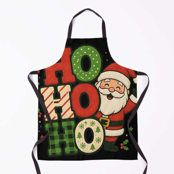 Item preview, Ho Ho Ho Mixed Pattern Typography Christmas Design designed and sold by KristenosNehk.