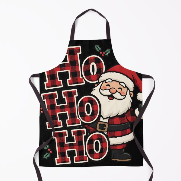 Item preview, Ho Ho Ho Buffalo Check Farmhouse Christmas Design designed and sold by KristenosNehk.