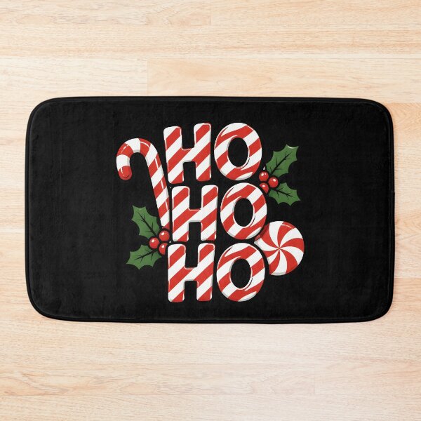 Item preview, Ho Ho Ho Candy Cane and Peppermint Christmas Design designed and sold by KristenosNehk.