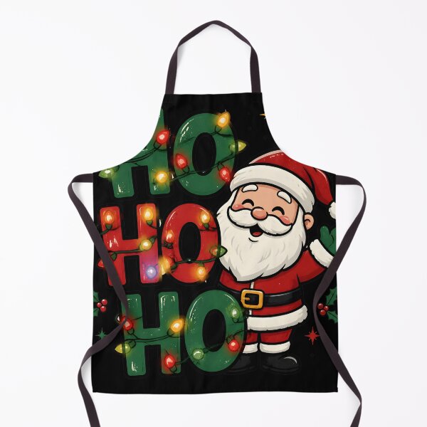 Item preview, Ho Ho Ho Christmas Lights Pattern Christmas Design designed and sold by KristenosNehk.