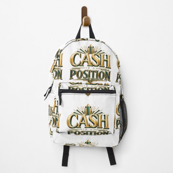 Item preview, Cash Is a Position Art Deco Trading V2 designed and sold by VolatilityEdge.