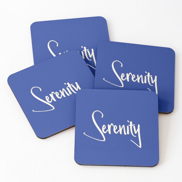 Item preview, SERENITY personalized type design designed and sold by CharlottePlaceArt.