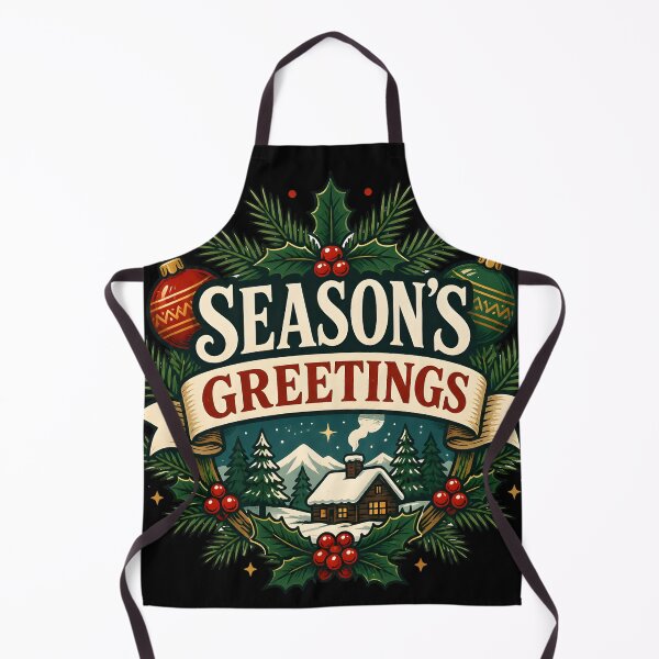 Item preview, Season's Greetings Classic Meaning Illustration Christmas Design designed and sold by KristenosNehk.