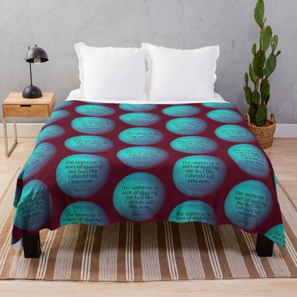 Item preview, Dirk Gently's Holistic Detective Agency Quote designed and sold by Heeby Jeebys.