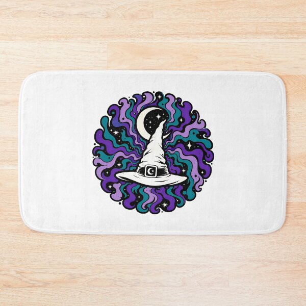Item preview, Psychedelic Cosmic Witch Hat Mystical Wiccan Moon designed and sold by chattsuede.