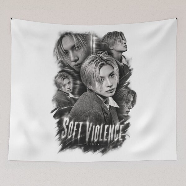 Item preview, Taemin Soft Violence Noir Style Solo Album Poster | Dark Charisma designed and sold by Valeree Store.