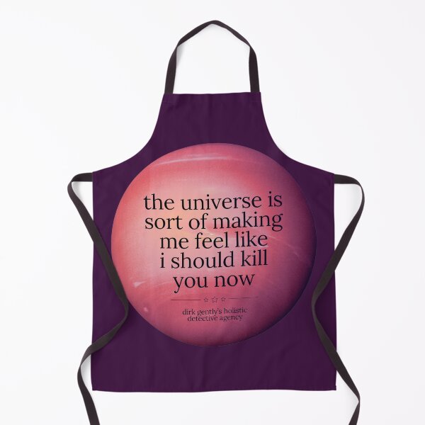 Item preview, Dirk Gently's Holistic Detective Agency Quote designed and sold by Heeby Jeebys.
