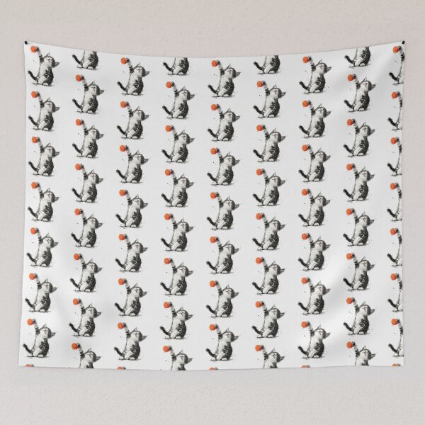Item preview, Cat | Black & White Cat | Minimal Pet Aesthetic Art designed and sold by Mandayartstudio.