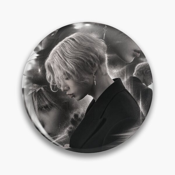 Item preview, Taemin Soft Violence Monochrome Portrait Collage | Dark Vibe Print designed and sold by Valeree Store.