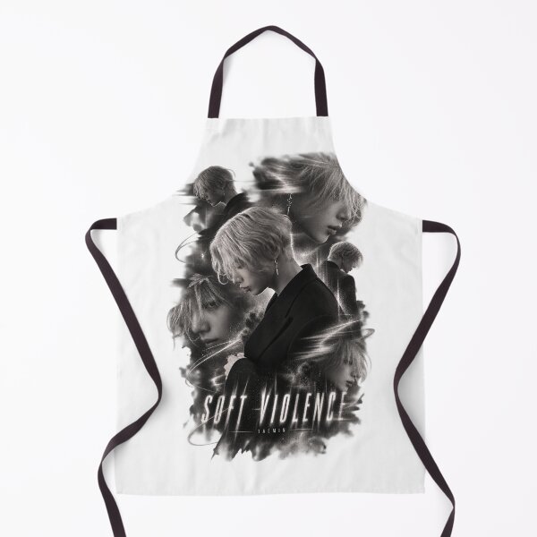 Item preview, Taemin Soft Violence Monochrome Portrait Collage | Dark Vibe Print designed and sold by Valeree Store.