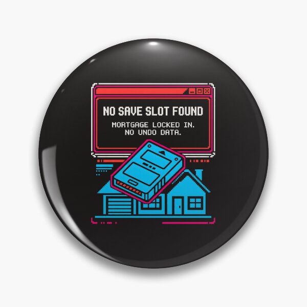 Item preview, No Save Slot Found Retro Gamer Adulting Error designed and sold by SplashTastic.