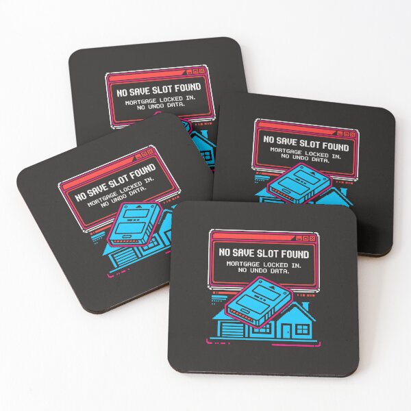 Item preview, No Save Slot Found Retro Gamer Adulting Error designed and sold by SplashTastic.