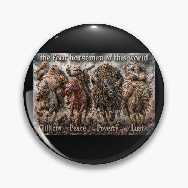 Item preview, The Four Horsemen of Modern World designed and sold by Nela-&-Lena.