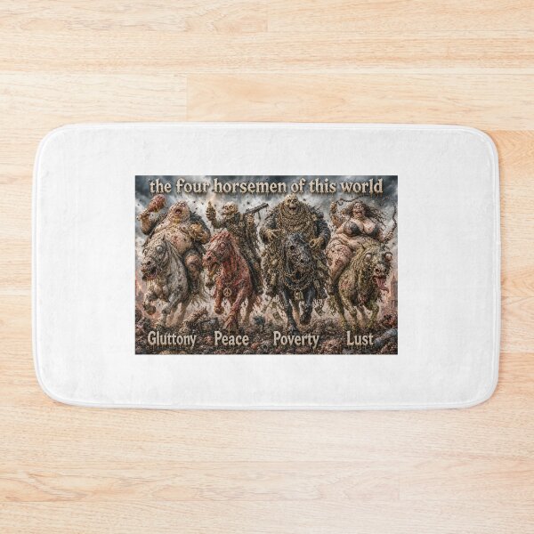 Item preview, The Four Horsemen of Modern World designed and sold by Nela-&-Lena.